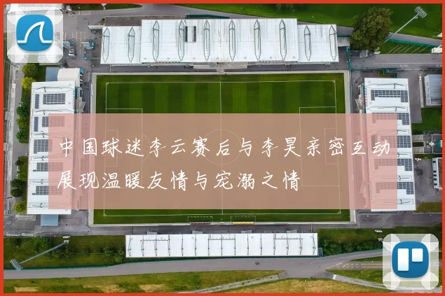 中国球迷李云赛后与李昊亲密互动展现温暖友情与宠溺之情